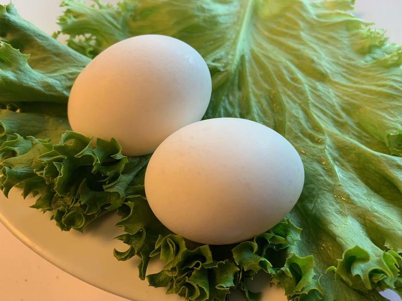 Two Eggs (Vegetarian) (144 cal) (6:30 AM - 10:30 AM)